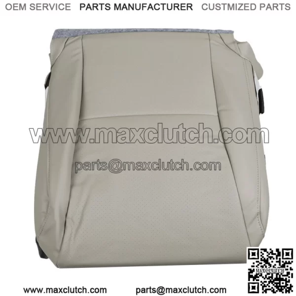 Front Driver Bottom Seat Cover Leather Gray Fit For 2010-2015 Lexus RX350 RX450h - Image 5