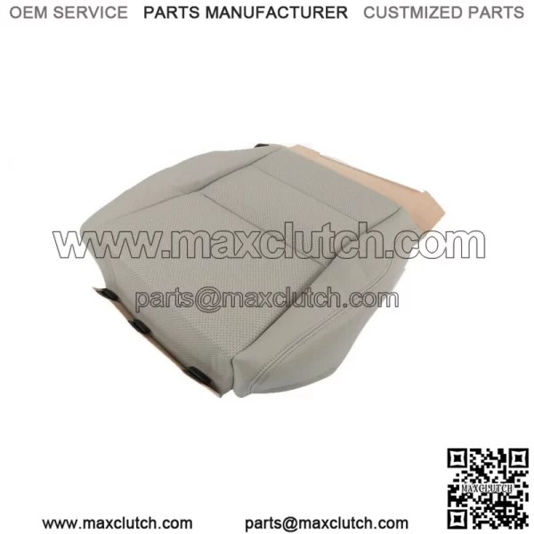 Front Passenger Bottom Seat Cover For 2007-2011 2012 Acura RDX Leather Gray
