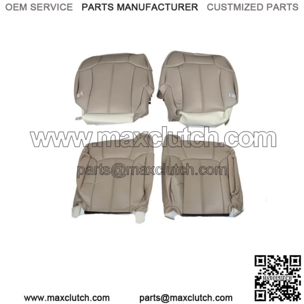 Front Replacement Seat Cover Left&Right Tan For 2003-2006 Chevy Tahoe Suburban