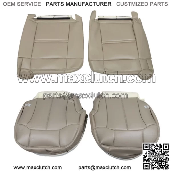 Front Replacement Seat Cover Left&Right Tan For 2003-2006 Chevy Tahoe Suburban - Image 3