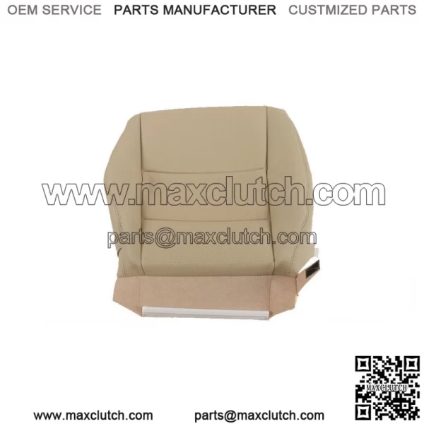 Front Passenger Seat Cover For 2007-2011 2012 Acura RDX Perforated Leather Tan