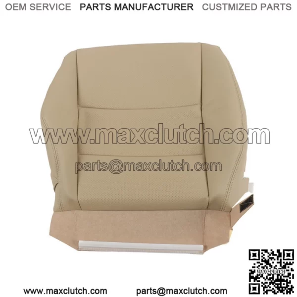 Front Passenger Seat Cover For 2007-2011 2012 Acura RDX Perforated Leather Tan - Image 5