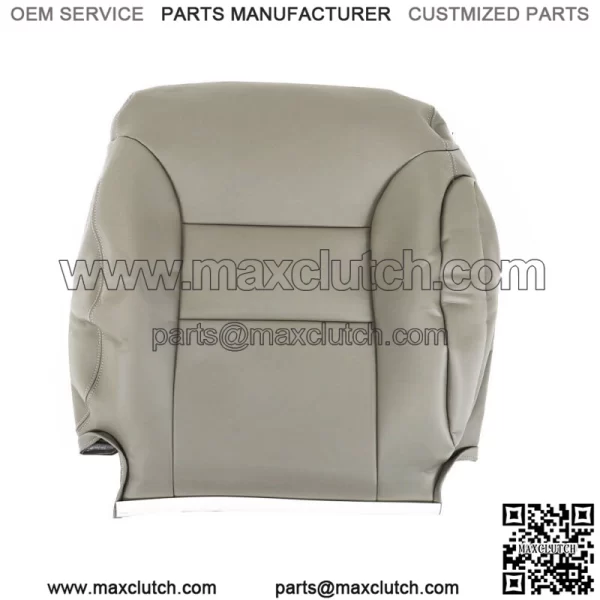 Seat Cover For 1995-1999 Chevy C1500 K1500 Driver Passenger Bottom&Back Gray - Image 2