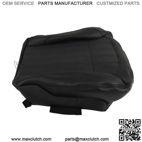 For 2013-2016 Mercedes Benz GL350 GL450 Front Driver Seat Cover Black Leather - Image 3