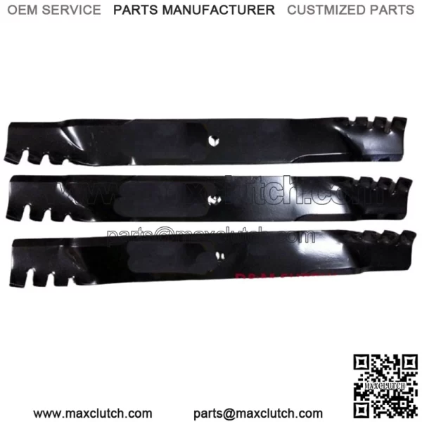 Predator Mulching Lawn Mower Blade Set 3-72" Fits Husqvarn 47-112 Yazoo Kees