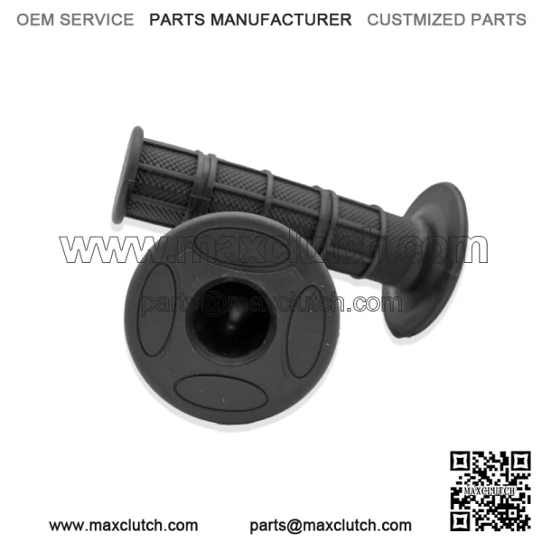 7/8" 22MM LEFT RIGHT HANDLEBAR GRIP FOR POLARIS SPORTSMAN 450 ATV QUAD 4 WHEELER - Image 2