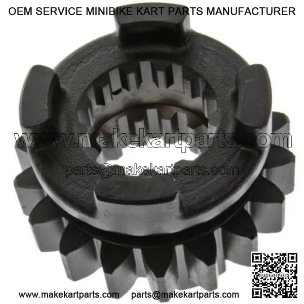 HONDA OEM TRANSMISSION MAINSHAFT THIRD GEAR 18T 2004-2005 TRX450R 23441-HP1-670