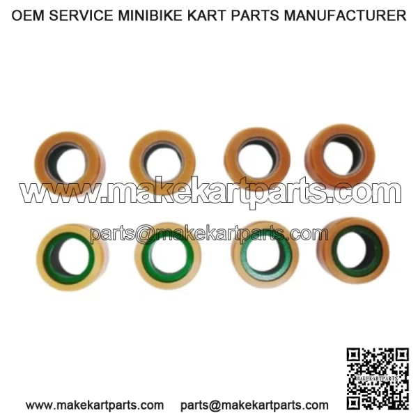 OEM Arctic Cat ATV 15G Green Clutch Rollers 1 Set of 8) 3306-843