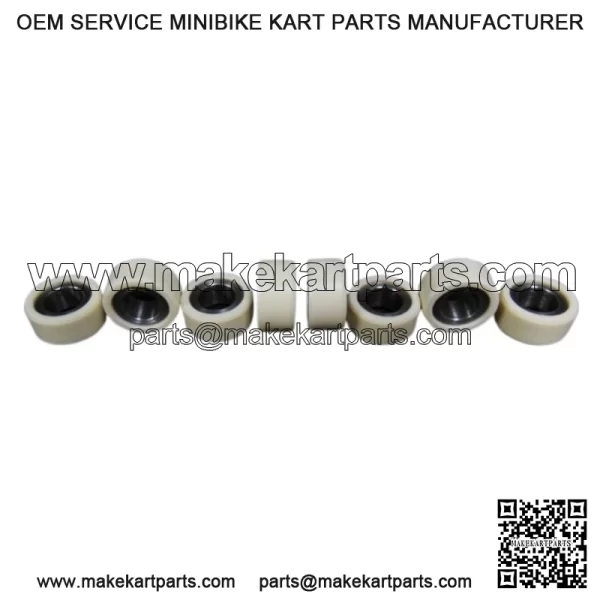 OEM Arctic Cat ATV Movable Clutch Drive Rollers White 8) 3402-633
