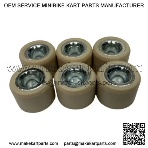14gm Scooter Front Drive Variator Clutch Roller Weights 18mm x 14mm-6pc-150cc