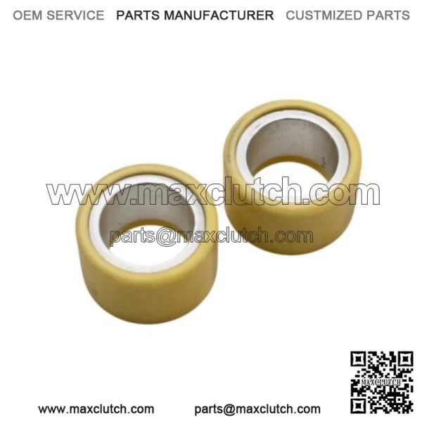 OEM Polaris 5412989 Yellow Clutch Rollers Qty 2 - Image 2
