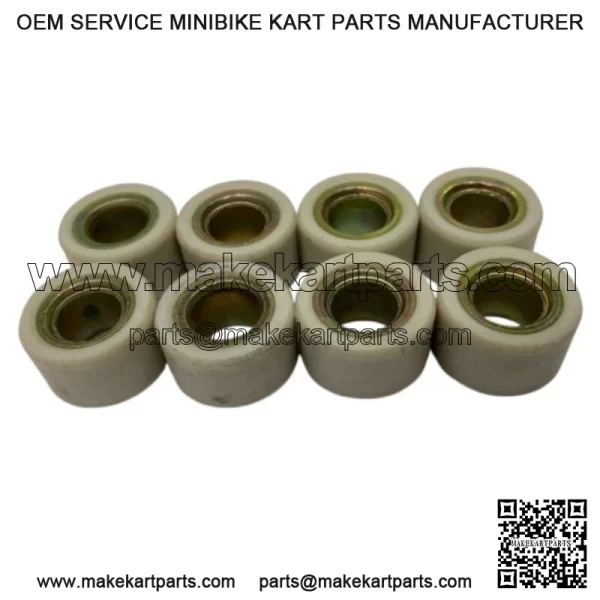 14gm Scooter Front Drive Variator Clutch Roller Weights 20mm x 12mm-8pc-250cc