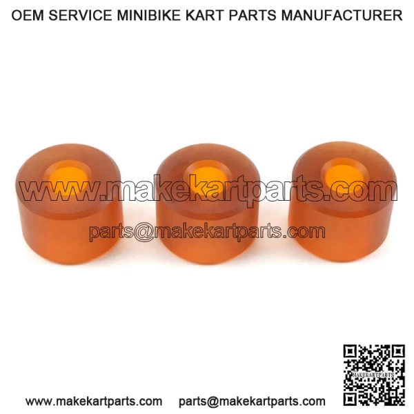 3Pcs Car Driven Clutch Rhino Roller Replacement for Can Am Maverick X3 2017-2019