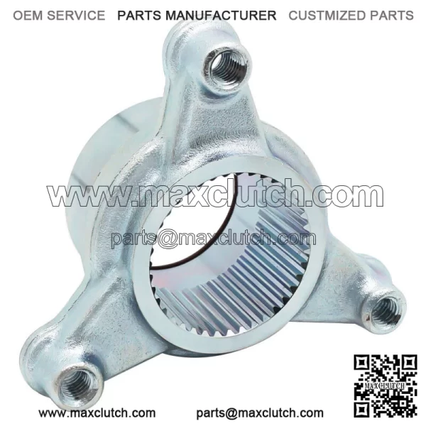 Rear Brake Rotor Hub Disc Disk Flange for Honda TRX450R 2004-2005 43121-HP1-000 (For: Honda) - Image 3