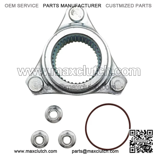 Rear Rotor Disk Flange Holder Hub for Honda TRX300EX TRX250X TRX300X 43120HC0010 (For: Honda) - Image 3