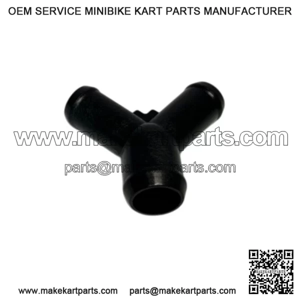Honda CRF450 2002-04 Y-Joint Radiator Hose Fitting New 19070-MEB-671