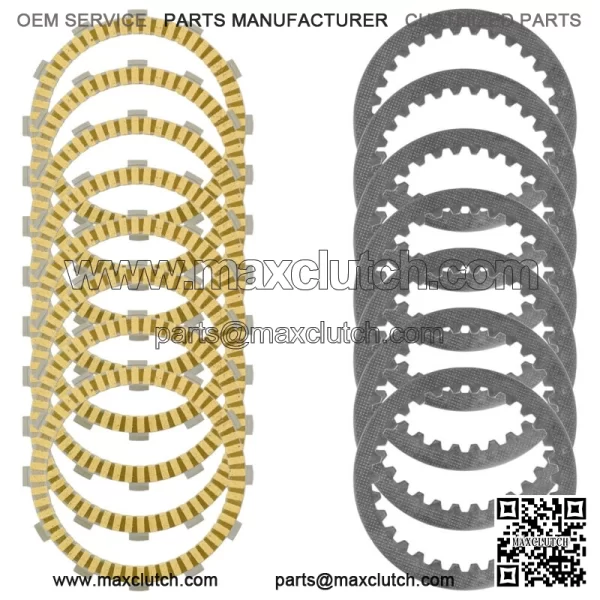 Clutch Friction & Steel Plate kit for Honda VF1100SA VF1100SAC V65 Sabre 1984-85