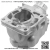 Complete Cylinder For Yamaha YZ125 2007-2022 1C3-11311-21-00 - Image 3