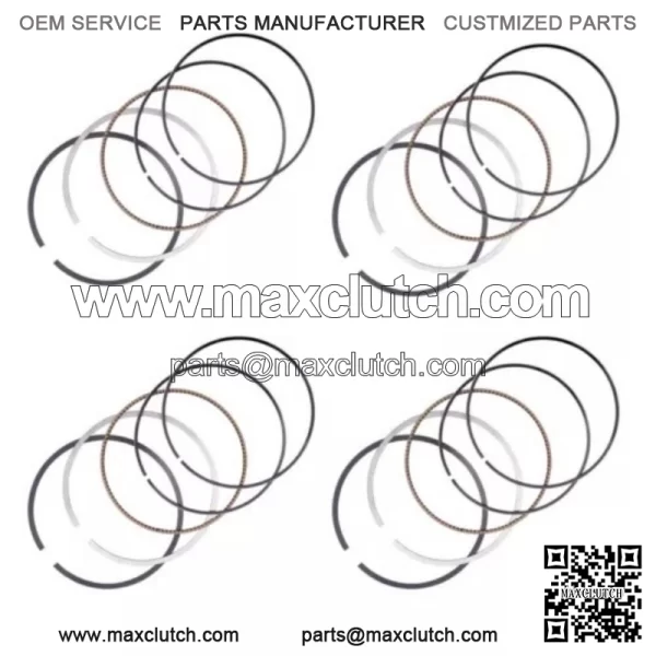 SUZUKI PISTON RING SET 4-PACK fit 2001 - 2004 GSX-R1000 GSXR 1000