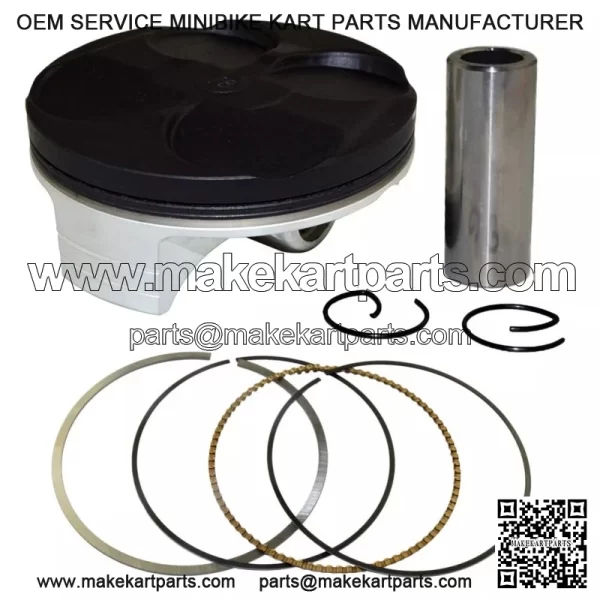 Honda Piston Rings Ring Kit Pin Clips 06-07 CRF250 R, 07-17 CRF250 X CRF250 T128