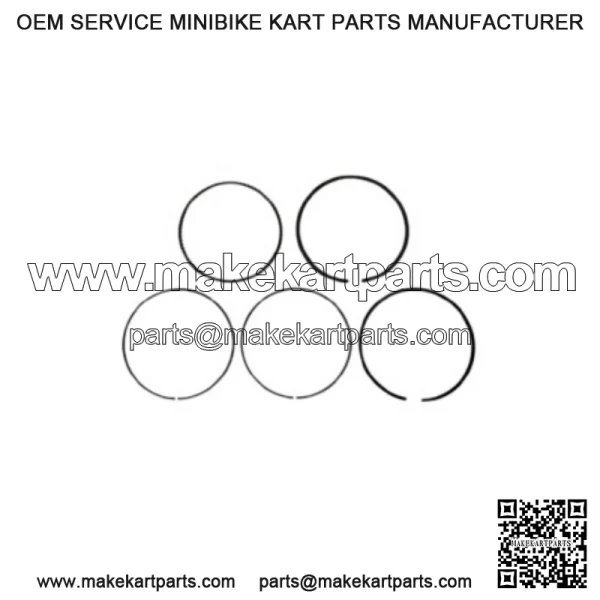 Honda Original Equipment Piston Ring Set (STD) (RIKEN) - 13010-Z4M-801
