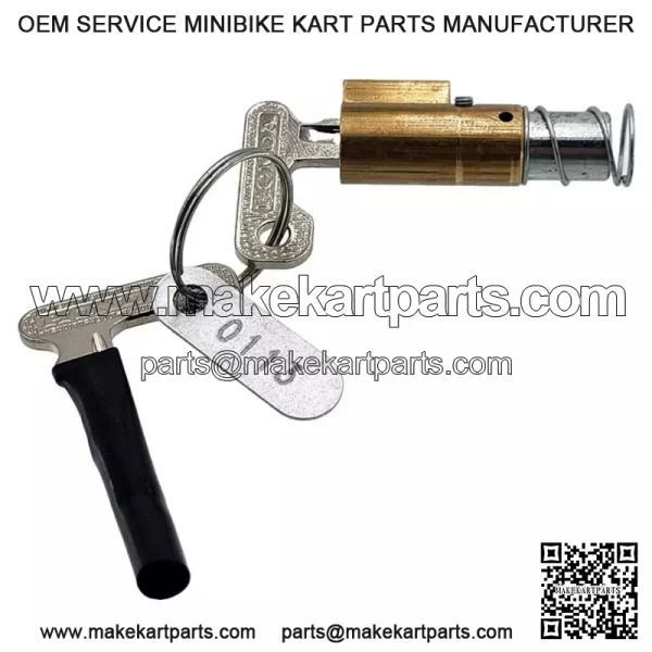*1EA OEM HONDA STEERING LOCK SET FITS CB450 K4-K5 CL450 K3 ++ 53600-MFR-AC0 KSF