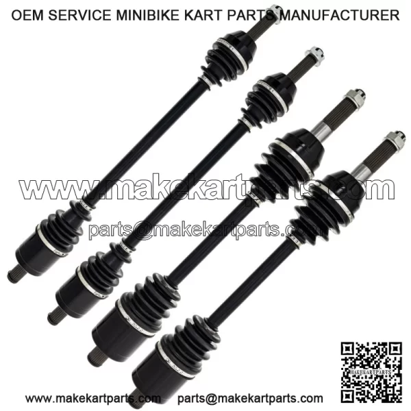 CV Axle Kit For Polaris Ranger 570 Full Size 1333743 1334361 Front Rear