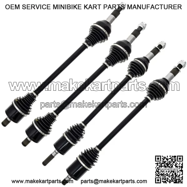 CV Axle Kit For Honda Pioneer 500 44220-HL5-A01 44320-HL5-A01 Front Rear