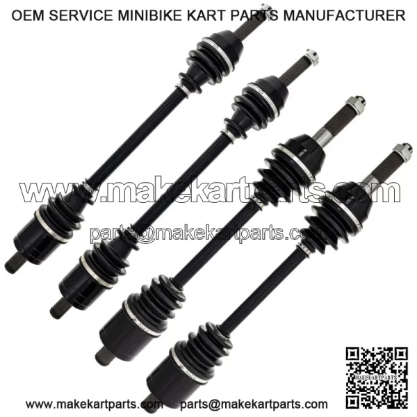 CV Axle Kit For Polaris Ranger 500 Crew 570 1333742 1334361 Front Rear