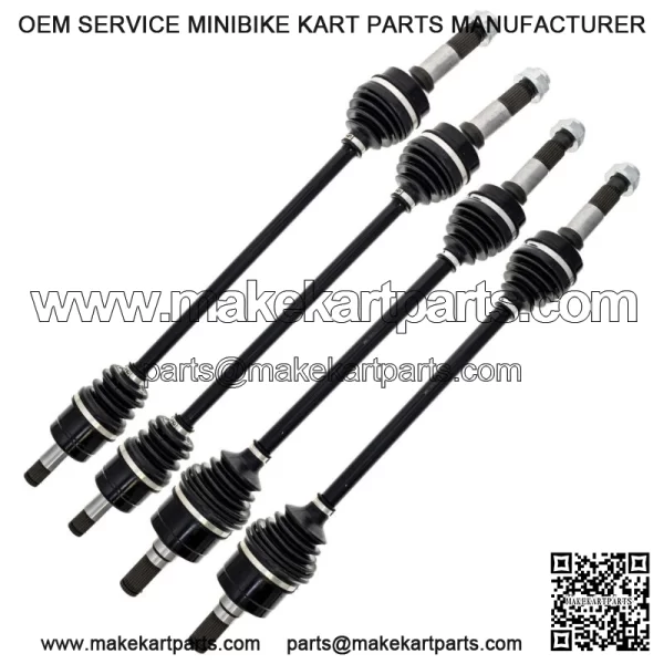 CV Axle Kit for Yamaha YXZ1000R 2HC-2531H-12-00 2HC-2518F-00 Front Rear