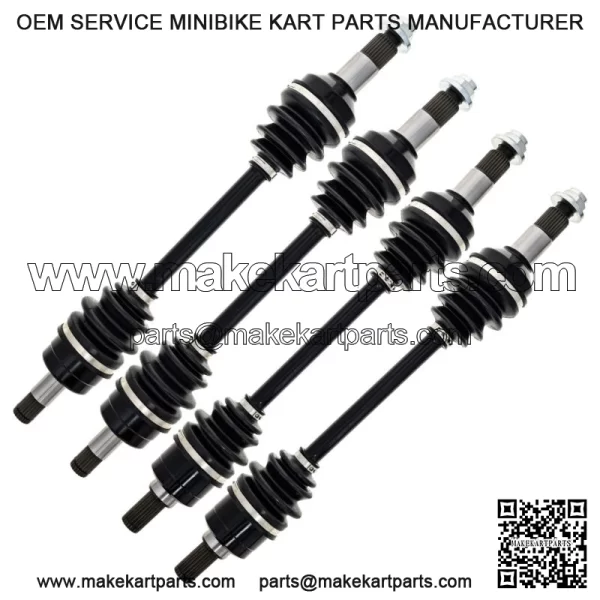 CV Axle Kit for Yamaha Grizzly 700 2UD-2518E-10-00 2UD-2510J Front Rear
