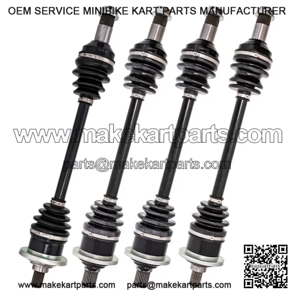 Complete Front & Rear CV Axle Driveshaft Assy for 2005 Arctic Cat 400 500 650