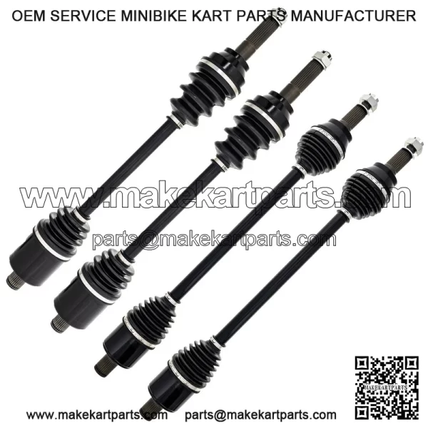 CV Axle Kit For Polaris Ranger XP 1000 Crew 1334131 1334351 Front Rear