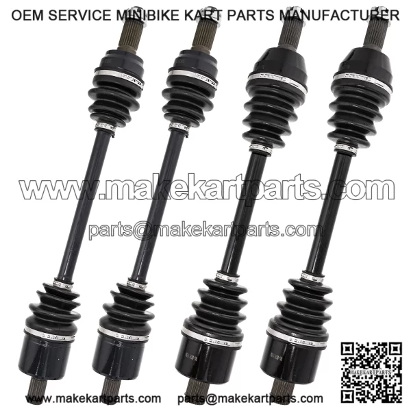 Complete Front Rear CV Axle Set for 2009 Polaris Sportsman XP 850 550