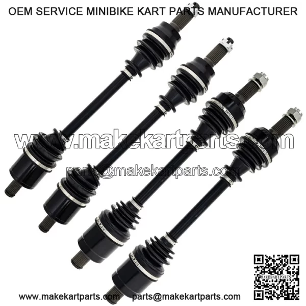 CV Axle Kit For Polaris RZR 900 Trail 1334372 1333262 1333948 Front Rear