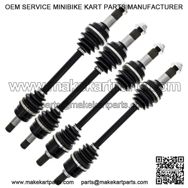 CV Axle Kit For Yamaha Kodiak 450 YFM450 28P-2510F-04-00 Front Rear
