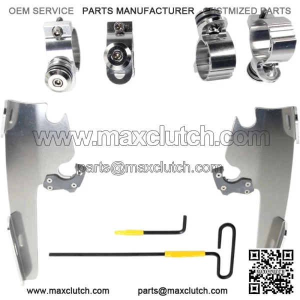 Trigger-Lock Mount Kit for Fats/Slim Windshields MEK2005